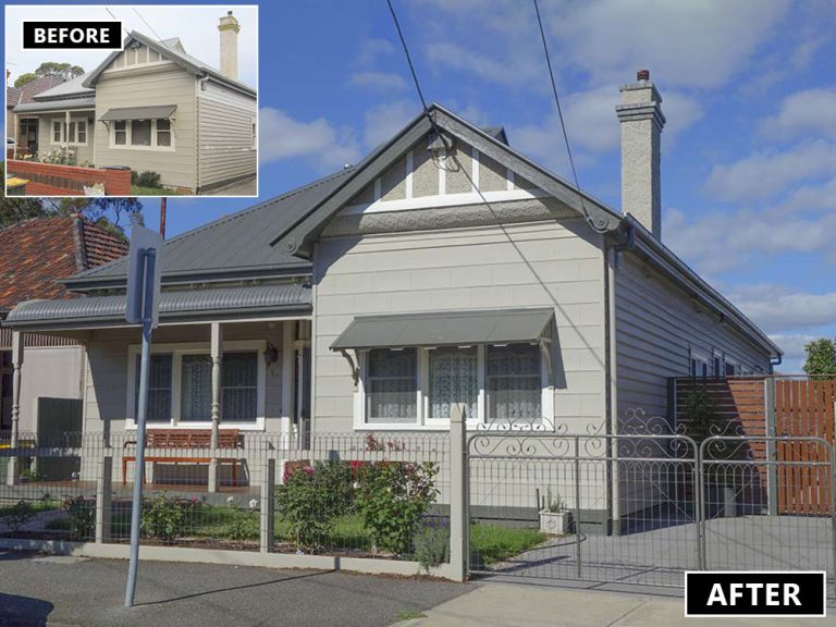 Heritage home renovation with extension to the rear, Fitzroy North