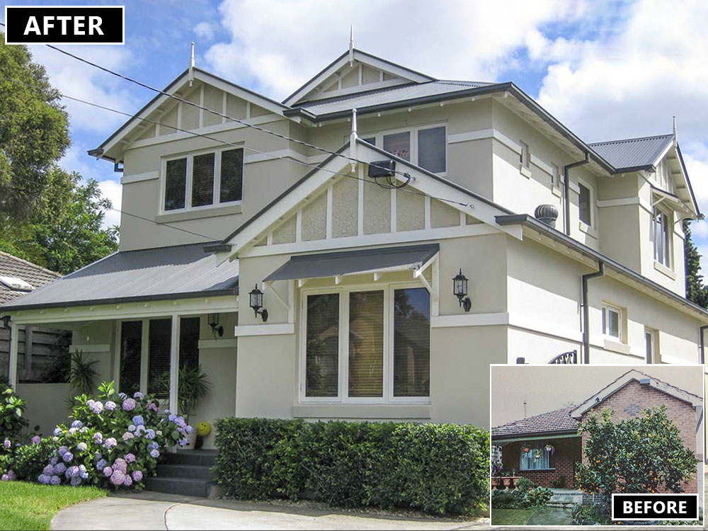 Complete facelift and upper floor extension, Oakleigh South