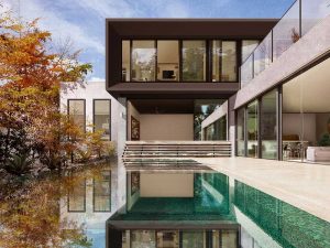 South Yarra pool, house design solutions