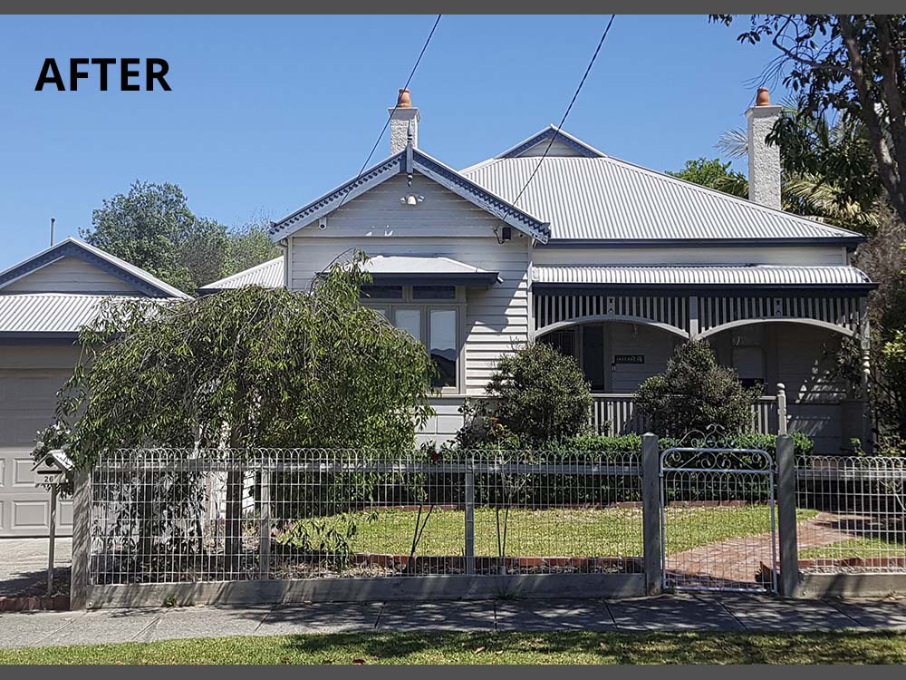 Murrumbeena Extension before & after