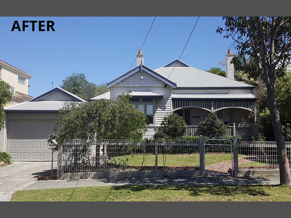 Murrumbeena Extension before & after