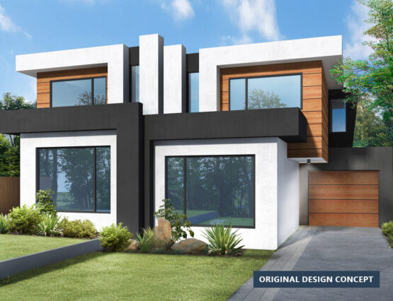 Malvern East units, knockdown one rebuild two