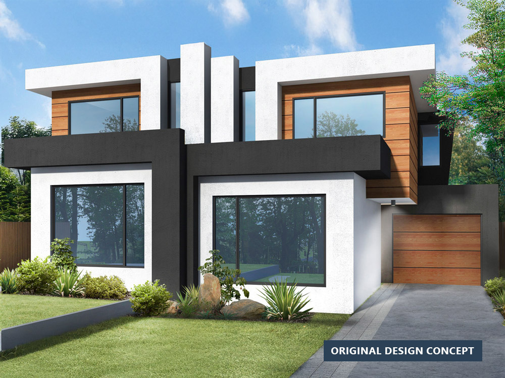 Malvern East units, knockdown one rebuild two