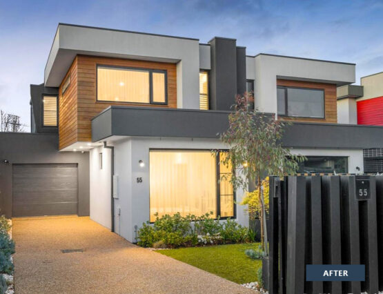 Malvern East units, knockdown one rebuild two