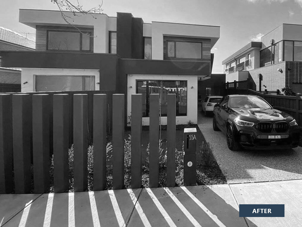 Malvern East units, knockdown one rebuild two