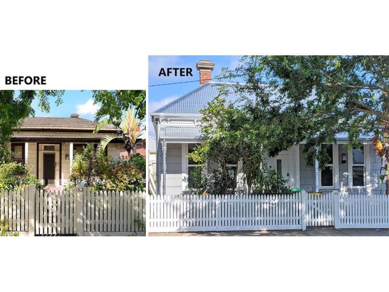 Footscray Extension & Renovation - before & after