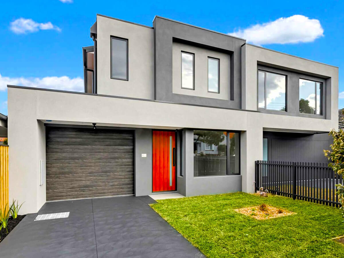 Ormond dual occupancy, house design solutions