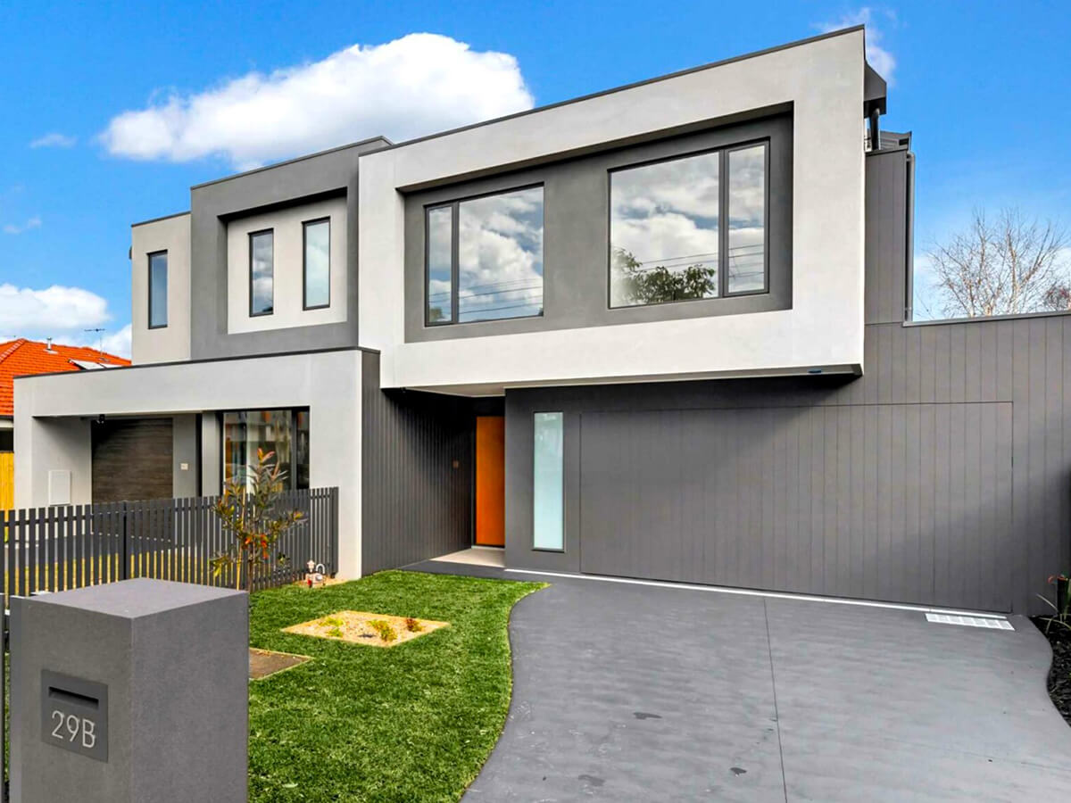 Ormond dual occupancy, house design solutions