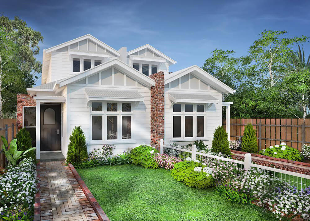 Built in a historic Northcote street in 2019